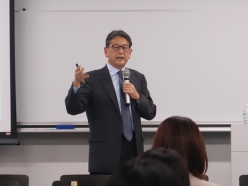 講義風景早稲田大学WBSネクスト・リーダー・プログラム